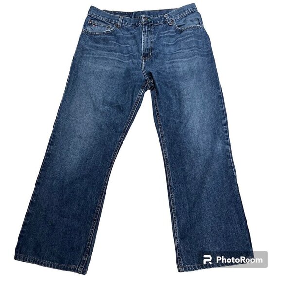 Tommy Hilfiger Other - Tommy Hilfiger Mens Bootcut Jeans Size 38x30 (Measures 37X28) Denim Y2K Hip Hop